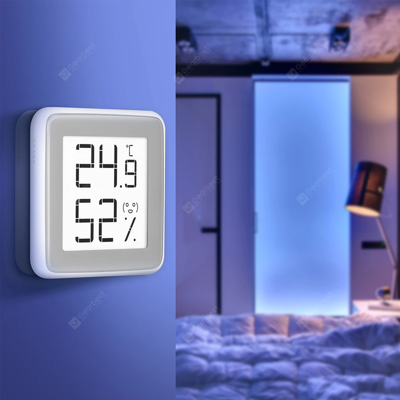 C201 Ηλεκτρονικό E-ink Screen Thermometer Hygrometer 1pc από Xiaomi youpin - White